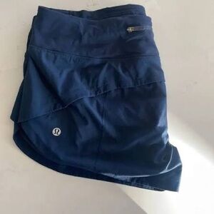 Lululemon Navy Athletic shorts